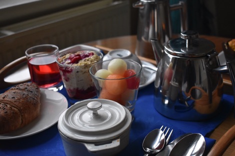Ragdale Hall breakfast